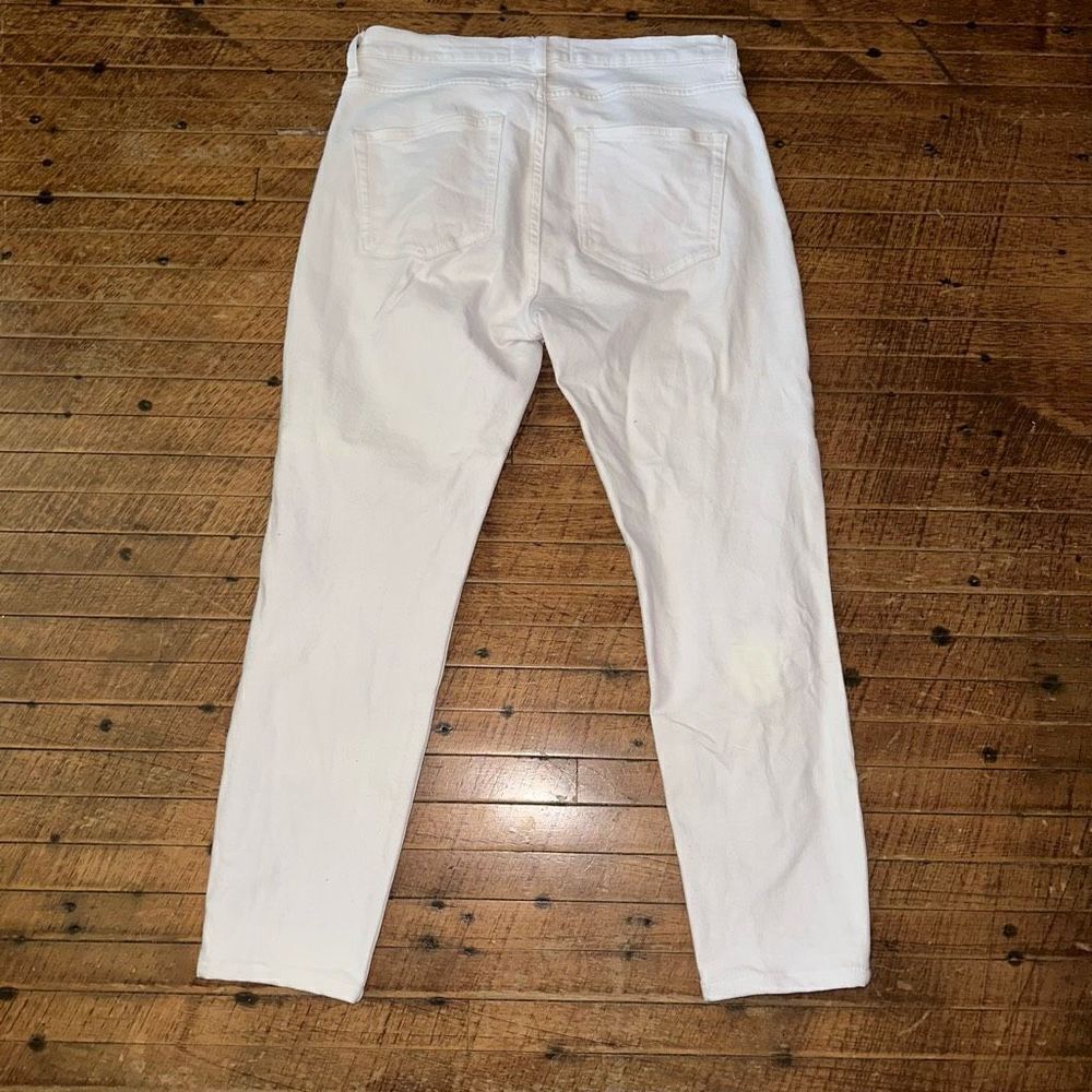 Everlane straight leg white size 30 sustainable jeans - Picture 4 of 5